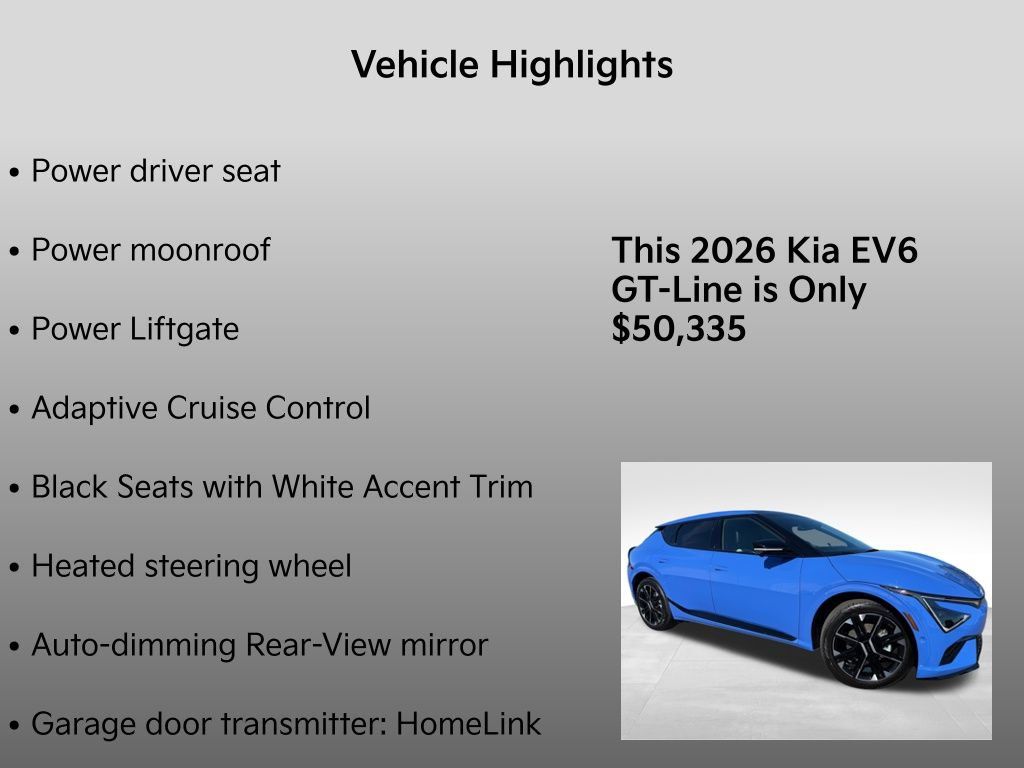New 2026 Kia EV6 GT-Line AWD/4WD image 34