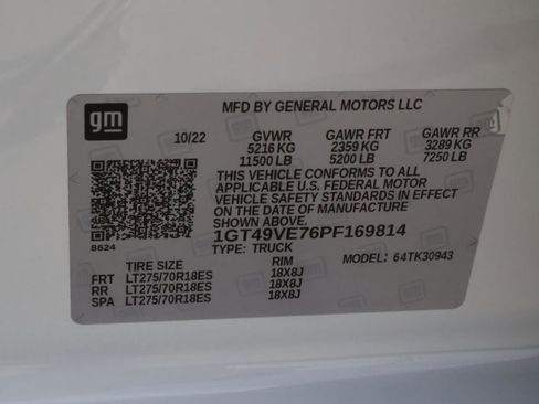 Used 2023 GMC Sierra 3500 AT4 w/ Gooseneck/5TH Wheel Package image 24