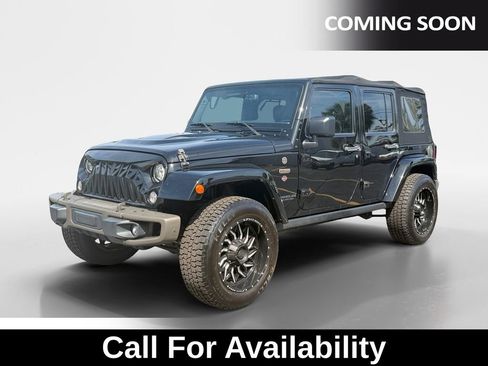 Used 2017 Jeep Wrangler Unlimited Sahara AWD/4WD image 1