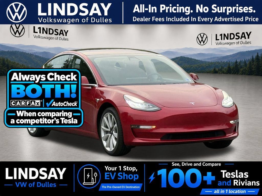 Used 2018 Tesla Model 3 Long Range RWD image 1