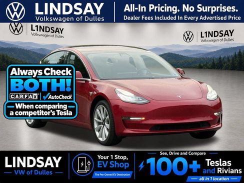 Used 2018 Tesla Model 3 Long Range RWD image 1