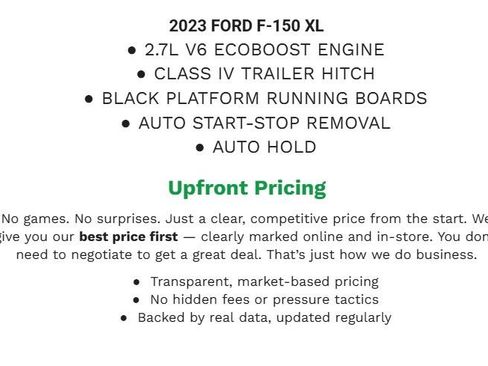 Certified 2023 Ford F150 XL w/ STX Appearance Package image 1