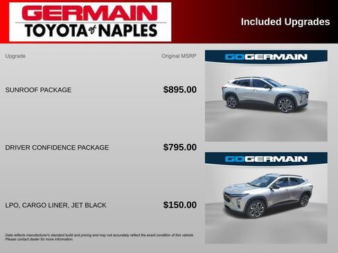 Used 2024 Chevrolet Trax RS w/ Sunroof Package FWD image 4