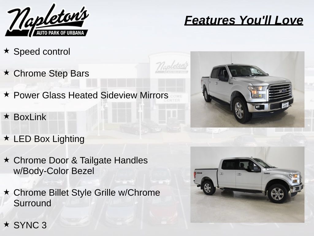 Used 2017 Ford F150 XLT w/ Equipment Group 302A Luxury AWD/4WD image 21