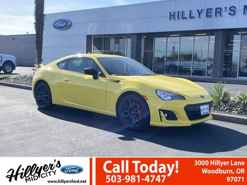 Used 2017 Subaru BRZ Series.Yellow image 1