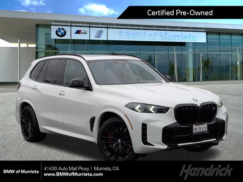 Certified 2025 BMW X5 M60i w/ Climate Comfort Package AWD/4WD image 1