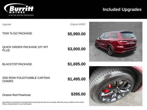 Used 2023 Dodge Durango R/T w/ Tow 'N Go Package AWD/4WD image 6