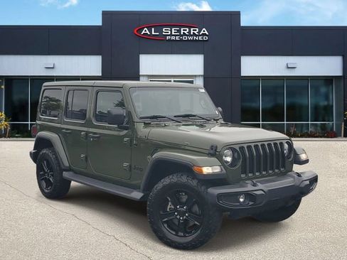 Used 2021 Jeep Wrangler Unlimited Sahara AWD/4WD image 1