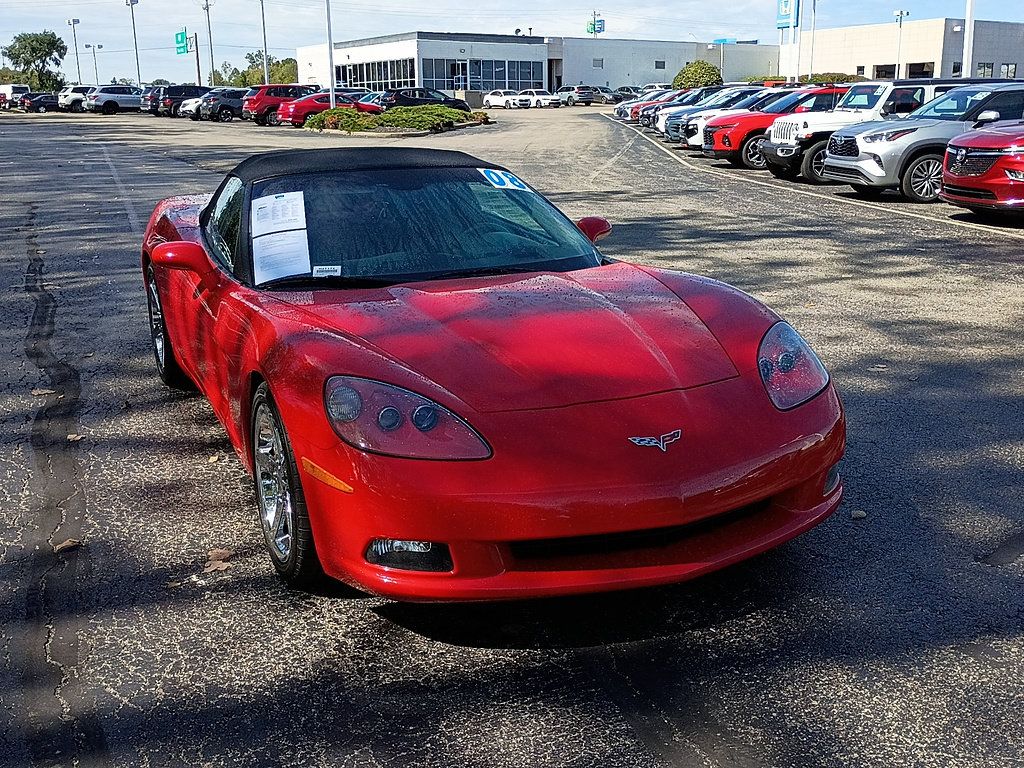 Used 2008 Chevrolet Corvette Convertible w/ Preferred Equipment Group RWD image 1
