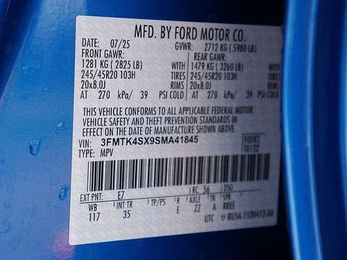 New 2025 Ford Mustang Mach-E GT w/ Interior Protection Package image 35