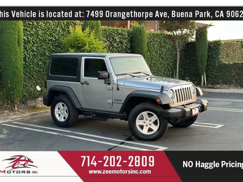 Used 2017 Jeep Wrangler Sport w/ Quick Order Package 24S AWD/4WD image 1
