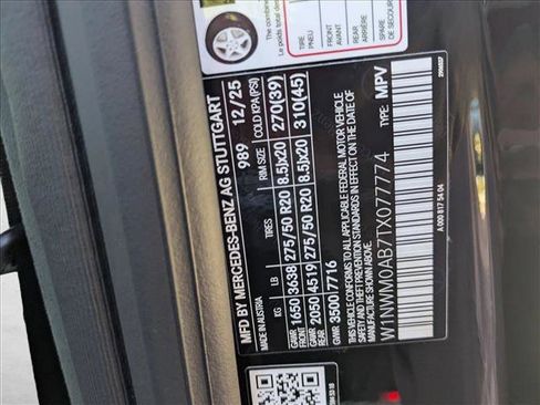 New 2026 Mercedes-Benz G 580 w/ EQ Technology image 16