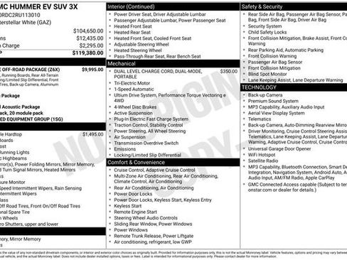 Used 2024 GMC Hummer EV 3X w/ Extreme Off-Road Package AWD/4WD image 2