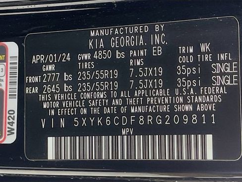 Used 2024 Kia Sportage X-Line w/ X-Line Premium Package AWD/4WD image 34
