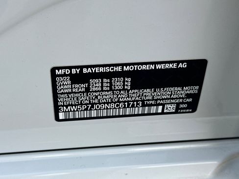 Used 2022 BMW 330e w/ Driving Assistance Package image 38