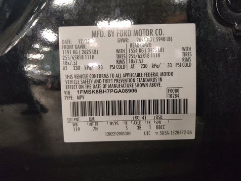 Used 2023 Ford Explorer 4WD image 33