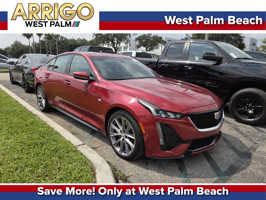 Used 2020 Cadillac CT5 Sport w/ Parking Package AWD/4WD image 1