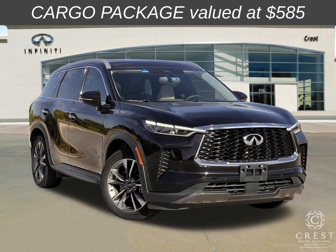 Used 2022 INFINITI QX60 Luxe w/ Cargo Package FWD 360° Tour
