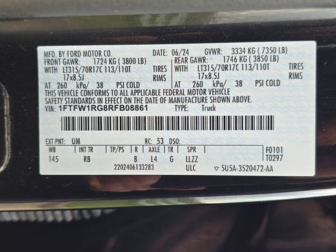 Used 2024 Ford F150 Raptor AWD/4WD image 36