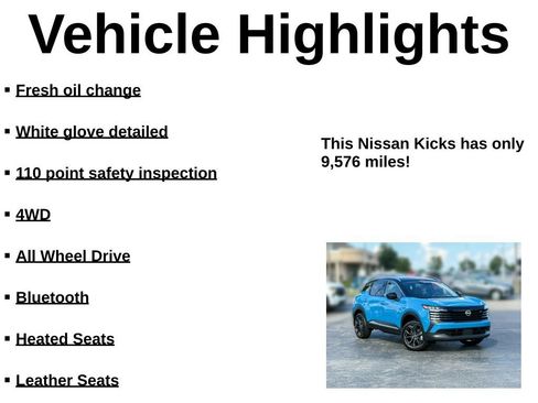 Used 2025 Nissan Kicks SR w/ SR Premium Package AWD/4WD image 37