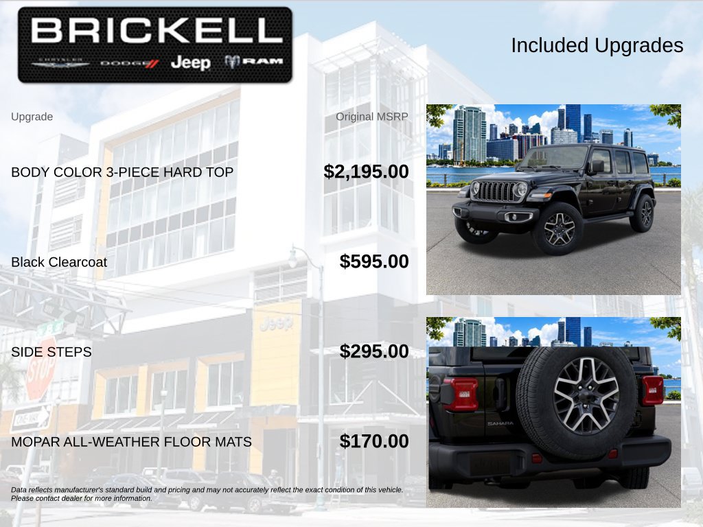 New 2026 Jeep Wrangler Unlimited Sahara AWD/4WD image 8