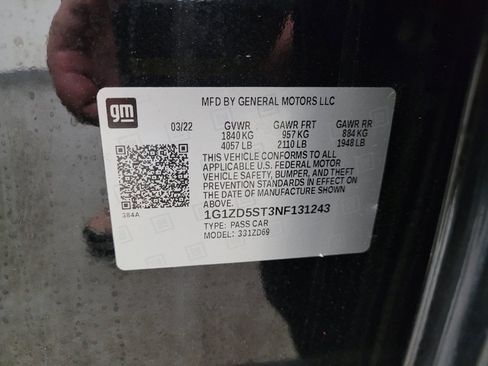 Used 2022 Chevrolet Malibu LT FWD image 33