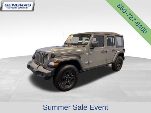 Used 2021 Jeep Wrangler Unlimited Sport AWD/4WD image 4