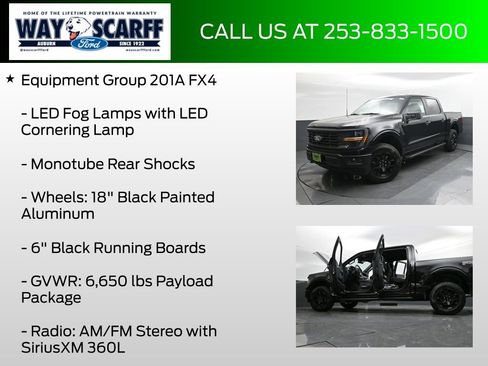 New 2026 Ford F150 STX w/ Equipment Group 201A FX4 AWD/4WD image 12