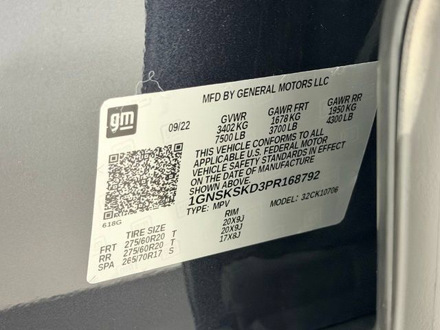 Certified 2023 Chevrolet Tahoe Premier AWD/4WD image 22