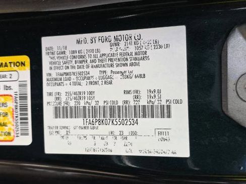 Used 2019 Ford Mustang Bullitt w/ Bullitt Electronics Package RWD image 14