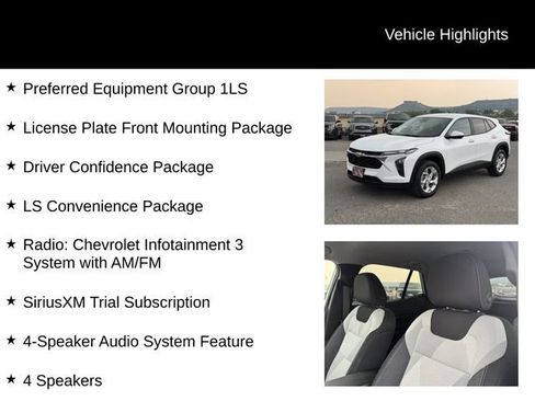 Used 2026 Chevrolet Trax LS w/ LS Convenience Package FWD image 8