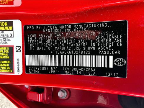 Used 2026 Toyota Camry XSE FWD image 30