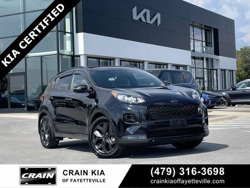 Certified 2022 Kia Sportage Nightfall Edition image 1