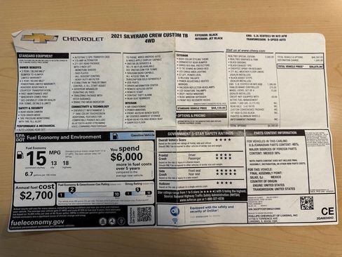 Used 2021 Chevrolet Silverado 1500 Custom Trail Boss w/ Realtree Special Edition image 25