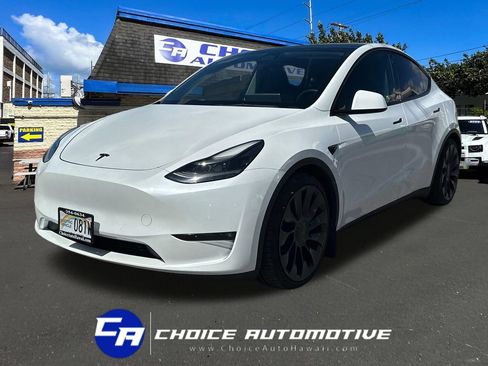 Used 2021 Tesla Model Y Performance AWD/4WD image 1