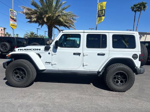 Used 2023 Jeep Wrangler Unlimited Rubicon 4xe w/ Steel Bumper Group image 8