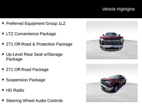 Used 2021 Chevrolet Silverado 2500 LTZ AWD/4WD image 13
