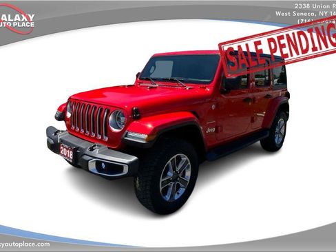 Used 2018 Jeep Wrangler Unlimited Sahara AWD/4WD image 1