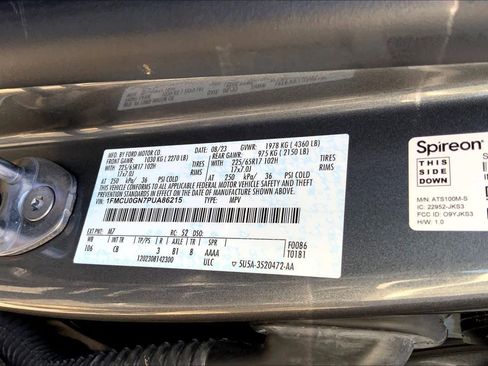 Certified 2023 Ford Escape Active FWD image 33