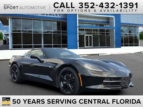Certified 2017 Chevrolet Corvette Stingray Coupe w/ 3LT Preferred Equipment Group RWD image 1