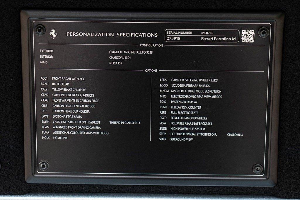 Certified 2022 Ferrari Portofino M RWD image 55