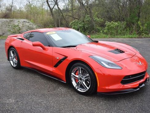 Certified 2016 Chevrolet Corvette Stingray Coupe w/ 2LT Preferred Equipment Group RWD image 1