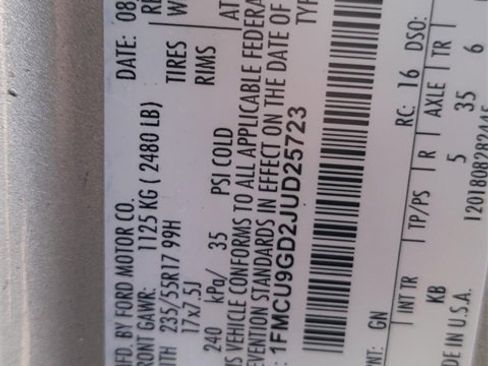 Used 2018 Ford Escape SE w/ SE Sync 3 Package image 36