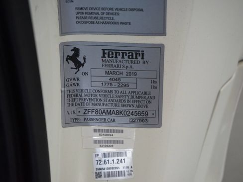 Used 2019 Ferrari 488 Spider RWD image 27