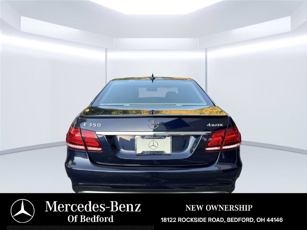 Used 2014 Mercedes-Benz E 350 4MATIC Sedan image 4