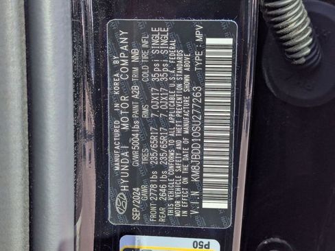 Certified 2025 Hyundai Tucson Blue image 22