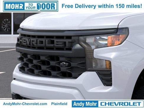 New 2026 Chevrolet Silverado 1500 Custom w/ Turbomax Blackout Package AWD/4WD image 17