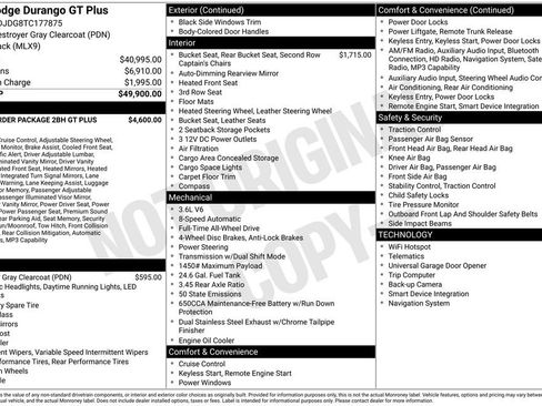 New 2026 Dodge Durango GT image 3