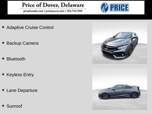 Certified 2019 Honda Civic Si image 2
