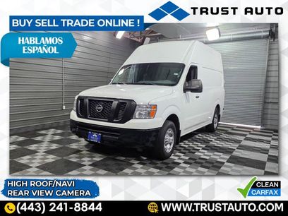 Used 2018 Nissan NV 2500 SV w/ Navigation Package